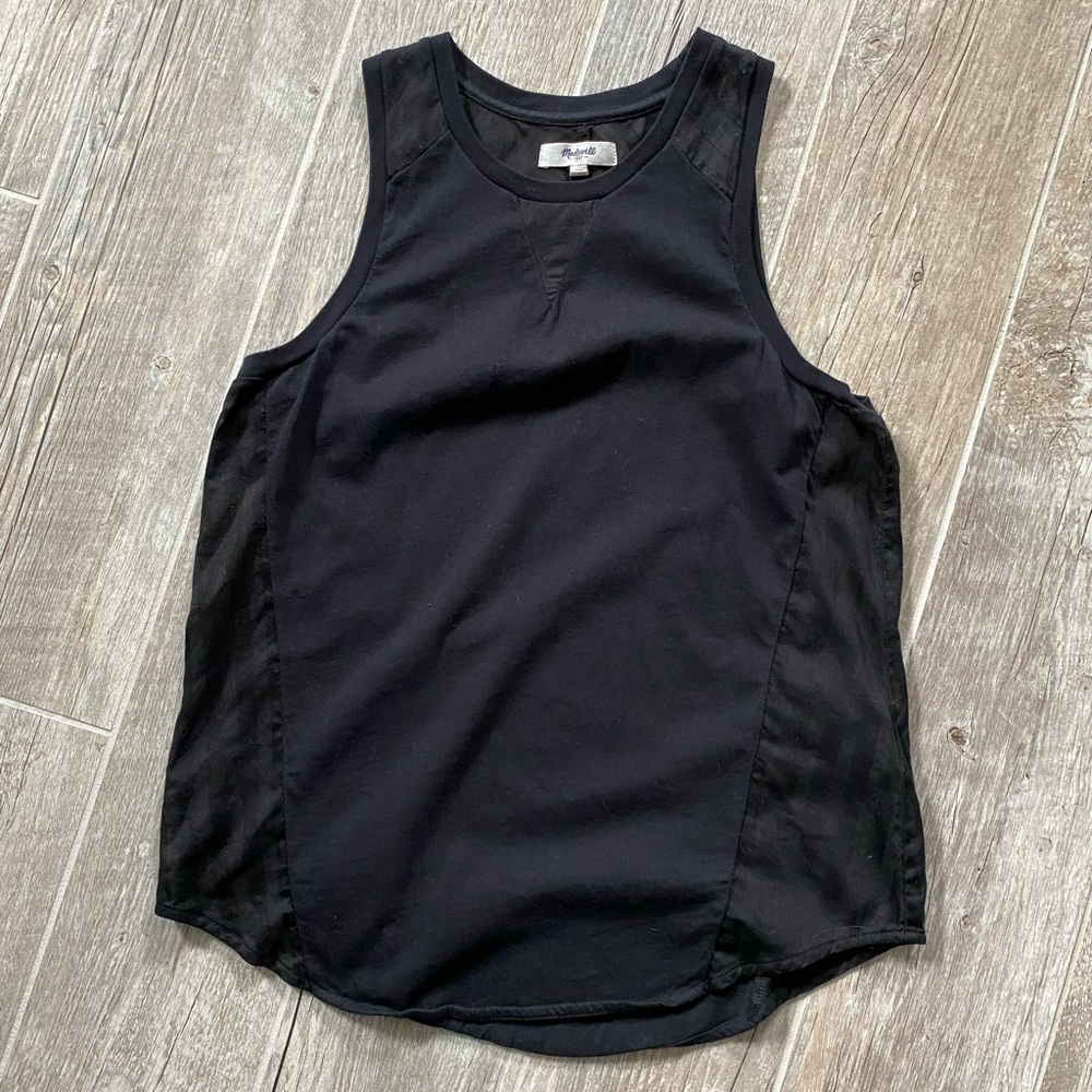 Madewell Black Tank Top